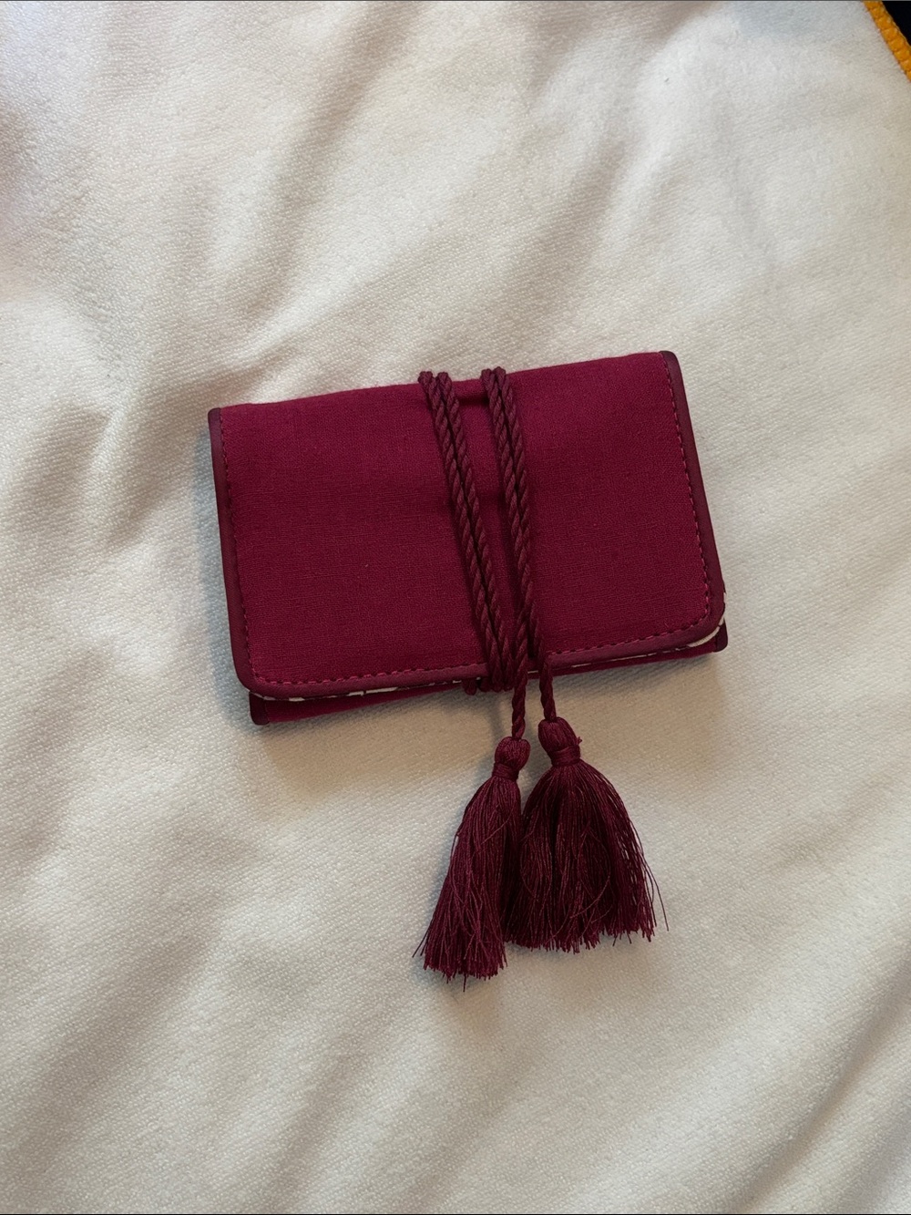 Sézane Jewelry Poche Magenta